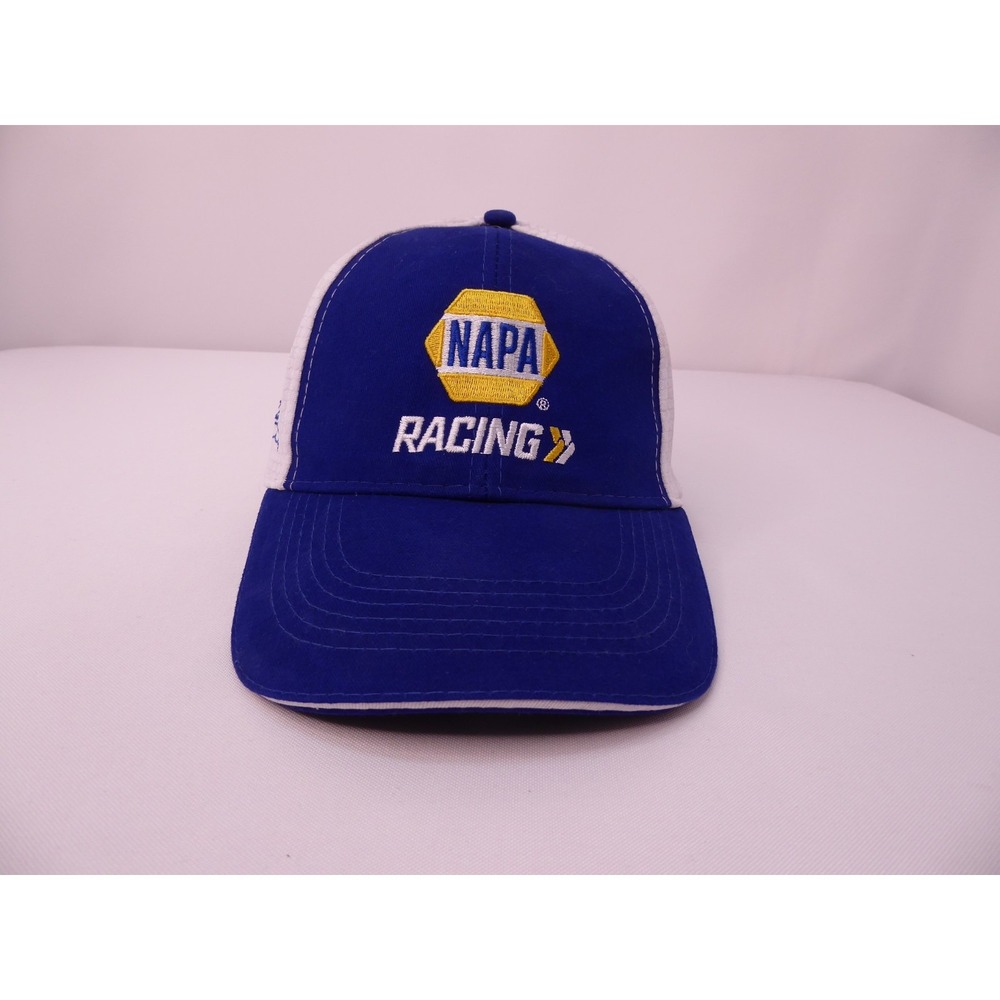 NAPA Racing #9 Chase Elliott White Blue Adjustable Hat Cap